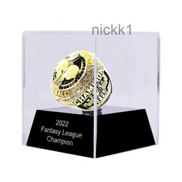 2023 Fantasy Football Championship ring 스탠드 전체 크기 8-14 드롭 259N DE9Y