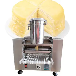Automatic Thousand Layer Cake Skin Machine Single Row Pancake Machine Equipement
