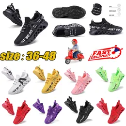 Uomo Donna Scarpe da corsa Sneaker comoda Mesh traspirante Cuscino superiore Leggero Nave veloce Sport da jogging 36-48