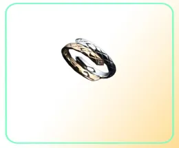 Coco Crush Toi et Moi Lingge Ring 여성 스타일 패션 성격 커플 반지와 선물 상자 0073237J7486455