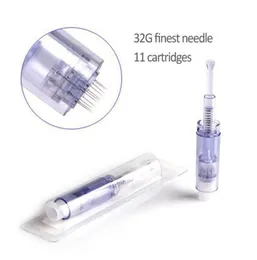 Punte Dermapen Microneedle 11 cartucce NovenXL ad ago adatte per Dermapen 2 Goldpen DR dermico Cura della pelle Alleggerisci Sbiancamento7791668