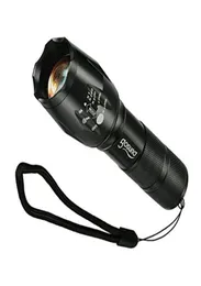Gosund T6 LED-Taschenlampe, wasserdicht, zoombar, taktische Taschenlampe, 5 Lichtmodi, leistungsstarke LED-Taschenlampe mit Unterseite, Cli8583317