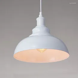 Lampy wiszące Kreatywne LED z kutego żelaza pojedynczego garnka retro w stylu przemysłowym restauracja