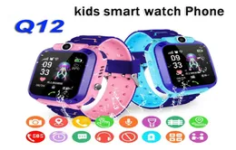 Reloj inteligente Q12 para niños, reloj inteligente SOS con tarjeta Sim Po, resistente al agua IP67, regalo para niños para IOS Android5284686