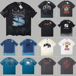 Beliebtes Herren-Frühlings- und Sommer-T-Shirt „Paris Moon Upside Down“-T-Shirt in Übergröße in Schwarz. Vintage-Jersey mit abgenutztem und schmutzigem Effekt. Herren-Sport-T-Shirts, Freizeit-T-Shirts
