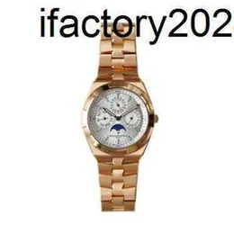 Top VacherinConstaninns Relógio Movimento Automático Zf Factory SuperClone Jiangshi Dandun the World 4300V/120R-B064 Relógio de luxo em ouro rosa 18k