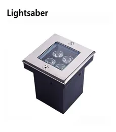 1W 4W 5W LED 야외 정원 지하 정사각형 광장 홍수 램프 방수 AC85265V BarstageGarden 바닥 야외 Lightin4244092