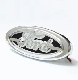 5D LEDカーロゴランプ14.5cm*5.6cmフォーカス用Mondeo Kuga Car Badge LEDランプオートレーザーライト3Dリアエンブレムステッカーゴーストシャドウライト9700440