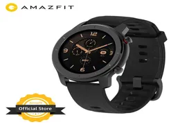 I lager Global Version New Amazfit GTR 42mm Smart Watch 5Atm Women039s Watches 12Days Battery Music Control för Android IOS2397626