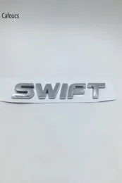 For Suzuki Swift accessories Car Rear Trunk Emblem Letters Nameplate Sticker Auto Tail Badge Decals2477217