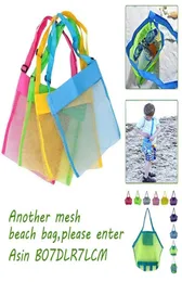 Giocattoli da spiaggia per bambini Ricevi borsa Sabbiere in rete Away All Sand Sabbiera per bambini Custodia Shell Net Sand Away Beach Mesh Pouch1 684 Y24267682