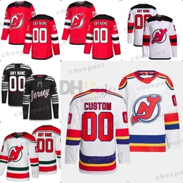 Jack Hughes Dougie Hamilton New Devils CCM Hockey Jerseys Nico Hischier Martin Brodeur John Marino Kevin Bahl Tyler Toffoli Holtz Scott Stevens Erik Haula Size S-3XL