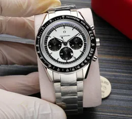 5A Omeiga Watch OMG Speedmaster Moonwatch Profissional Movimento Cronógrafo de Enrolamento Manual Relógios de Designer com Desconto para Homens Mulheres Relógio de Pulso Fendave 24.1.12