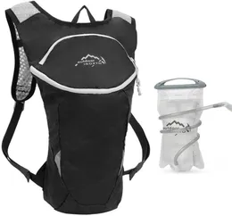 5L Running Bag Bicycle Ryggsäck Cykling Run Bag Ruck Syck Hydration Sport Lätt Vattentät ridcykel Back Pack 2L Water3681526