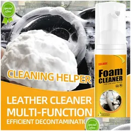 Car Cleaning Tools New Interior Foam Cleaner Rust Seat Home Kitchen Spray Mti-Purpose Clean Drop Delivery Automobiles Motorcycles Care Dhdxb