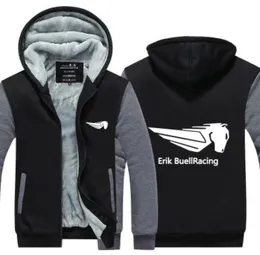 2019 winter hoody erik buell racing EBR Men women Thicken autumn Hoodies clothes sweatshirts Zipper jacket fleece hoodie streetwea8862997