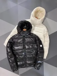 Donsjas man ontwerper heren parka Heren donsjack puffer jas winter stylist jas parka dikke dames winddichte bovenkleding koude bescherming badge decoratie z6