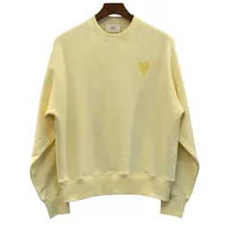 Felpe da uomo Designer Parigi Amis Felpa con cappuccio Originale Alta qualità Moda Amore Spalla Drop per uomo e donna Pullover