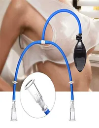 Handhållen Pump Nipple Cylinders Sucking Förstorare Sexiga leksaker för kvinnor SM FLIRTING TOOLS Clitoris Sucker Nipples Massage Pumps9634598