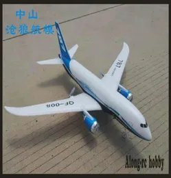 EPP Foam DIY Remote Control Aircraft RC Drone Boeing 787 24g 3CH RC Airplane Fixat Wing RC Plan för Kid Present Axis Gyro RTF9071996