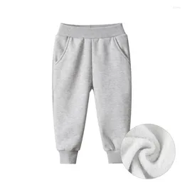 Pantalon bébé garçon pantalon 2 3 4 5 7 9 ans Style coréen automne hiver velours loisirs enfants Sport pantalons de survêtement