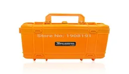 Whole Waterproof Hard Case with foam for Camera Video Equipment Carrying Case Black Orange ABS Plastic Sealed Safety Portable3382569