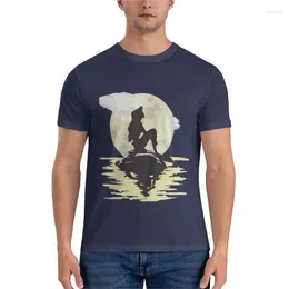 Men's Tank Tops Summer Fashion T-shirt Men Under The Moonlight Classic Mens Graphic T-shirts Hip Hop Boys T Shirts