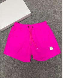 Pants Mon Summer Men Swim Shorts Fashion Designer Gentleman Sidfickor Swimear Boy Zipper Stängning Back Pocket Tonal Drawcord Short Pan61