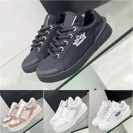 Men Designer Shoe Casual Shoes New Womens Shoes Leather Lace-up Mens Sneaker Lady Platform Running Trainers Thick Soled Woman Gym Sneakers Size 35-45 Us4-us11 with Box