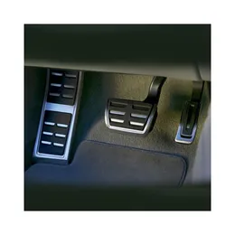 Pedale Auto Kraftstoffpedal Bremsfußstütze Passend für A4 B8 S4 Rs4 Q3 A5 S5 Rs5 8T Q5 8R Sq5 A6 C7 A7 S7 S6 4G A8 S8 A8L 4H Zubehör Drop De Dhxyl