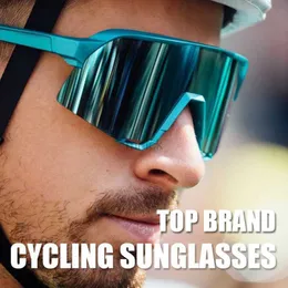 النظارات في الهواء الطلق العلامة التجارية نظارات ركوب الدراجات S3 MEN MENCEL SCANCES GOGGLES ROAD MOUNTAIN SPEED SPEED EYEWEAR Outdoor Sports Riding Sunglasses Equipment 240122