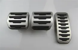 Car Antiskid Accelerator Gas Brake Foot Rest Pedal Pads For Range Rover Evoque lander 2 MTCar Styling Fuel Pedal Covers2628123