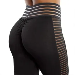 Capris CHRLEISURE femmes bulle bout à bout Leggings Push Up entraînement Legging taille haute vêtements de sport femmes noir Fitness Legging femmes