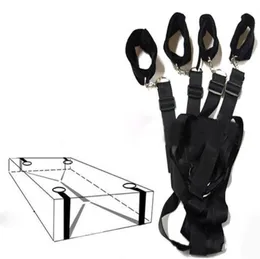 Bondage Kit Restraint System Fetish Adult Games Set Wrists Ankle Cuffs Sex Toys for Couples J18384805183