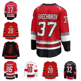 Personalizza maglia da hockey 5 Jalen Chatfield 77 Tony DeAngelo 7 Dmitry Orlov 22 Brett Pesce 76 Brady Skjei 74 Jaccob Slavin 31 Frederik Andersen 52 Pyotr Kochetkov