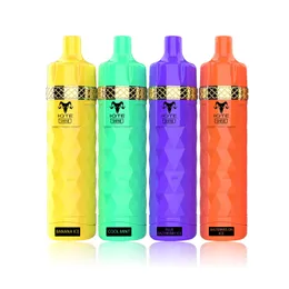 원래 IQTE Shine 6000 퍼프 전자 담배 일회용 vape 스타터 키트 12 ml 배터리 650mAh 충전식 전자 담배 vape 보안 코드