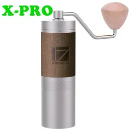 Mills 1zpresso Xpro Js/je Manual Coffee Grinder Portable Coffee Mill Stainless Steel Conical Burr Portable Manual Coffee Bearing