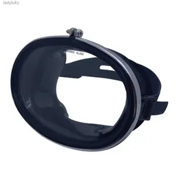 Diving Masks Adult Oval Diving Mask Waterproof Anti-Fog Single Lens Glasses Eyewear UV Protection Wide Field Diving Mask Underwater GlassesL240122