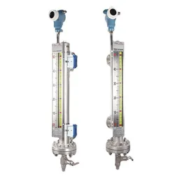 Medidor material de aço inoxidável do indicador de nível da aleta magnética do tanque de óleo dos Ss 316L