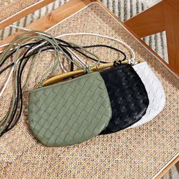 Taschen Freizeit Handtasche Kleines Leder Neues Design Knödel Ordentlich Gewebt Vielseitig Echte Tasche Sardine