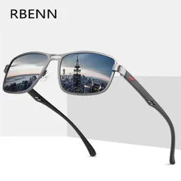 Güneş Gözlüğü Rbenn 2019 Yeni Vintage Güneş Gözlüğü Erkekler Polarize Retro Marka Tasarımcısı Kare Güneş Gözlükleri Erkek Sürüş Gözlükleri Oculos UV400 YQ240120