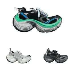 24SS Neue Ankunft Triple S 10XL Turnschuhe Designer Womam Männer Casual Schuhe Paris Mode Trend Atmungs Öse Plattformen Paare Turnschuhe 35-44