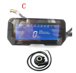 12000rpm 6 engrenagens universal motocicleta lcd digital velocímetro odômetro backlight motocicleta odômetro para 24 cilindros meter8376861