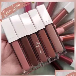 Lip Gloss Nude Private Label Pigment Vegan Makeup Lips Cosmetics Wholesale Drop Custom Moq 30 Pieces Cruelty Delivery Health Beauty Dhkrd