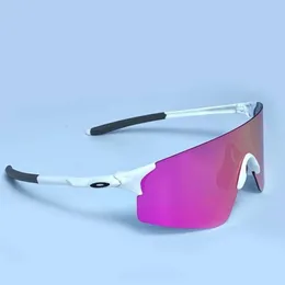 Desginer Oakly Sonnenbrille im Freien Sportgläser polarisierter Radfahren Marathon Sonnenbrille Radsport