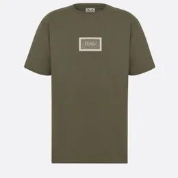 Duyou Mens Couture Relaksed-Fit T-Shirt Marka odzieży Kobieta Letnia koszulka z logo haftu bawełniane koszulki wysokiej jakości TEE 7199