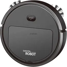 Robot próżniowe środki czyszczące robot Faddare odkurzacz 3 w 1 PROBLESS z mop pędzlem dywan do domu silny ssący robot odkurzacz (czarny)