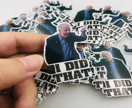 Jag gjorde att 100st USA: s president Biden Stickers Nonrandom för bilcykelbagage klistermärke bärbar dator skateboard motorvatten flaska snöb7376409