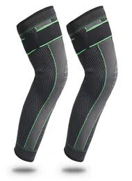 AntiSlip verlängern Knie Pads Lange Bein Hülse Verband Kompression Knie Brace Sport Wärme Beine Unterstützung Elastische Protector3121148