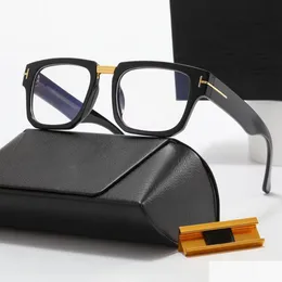 Okulary przeciwsłoneczne odczyt okulary tom designer okulary recepty optyki optyki konfigurowalne soczewki męskie lady okulary kropla dostawa fashio otjo4